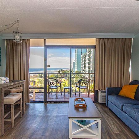 Oversized Ocean View Queen Suite With Beautiful Fireplace And Accents - Sleeps 4 Guests! Мертл-Біч Екстер'єр фото