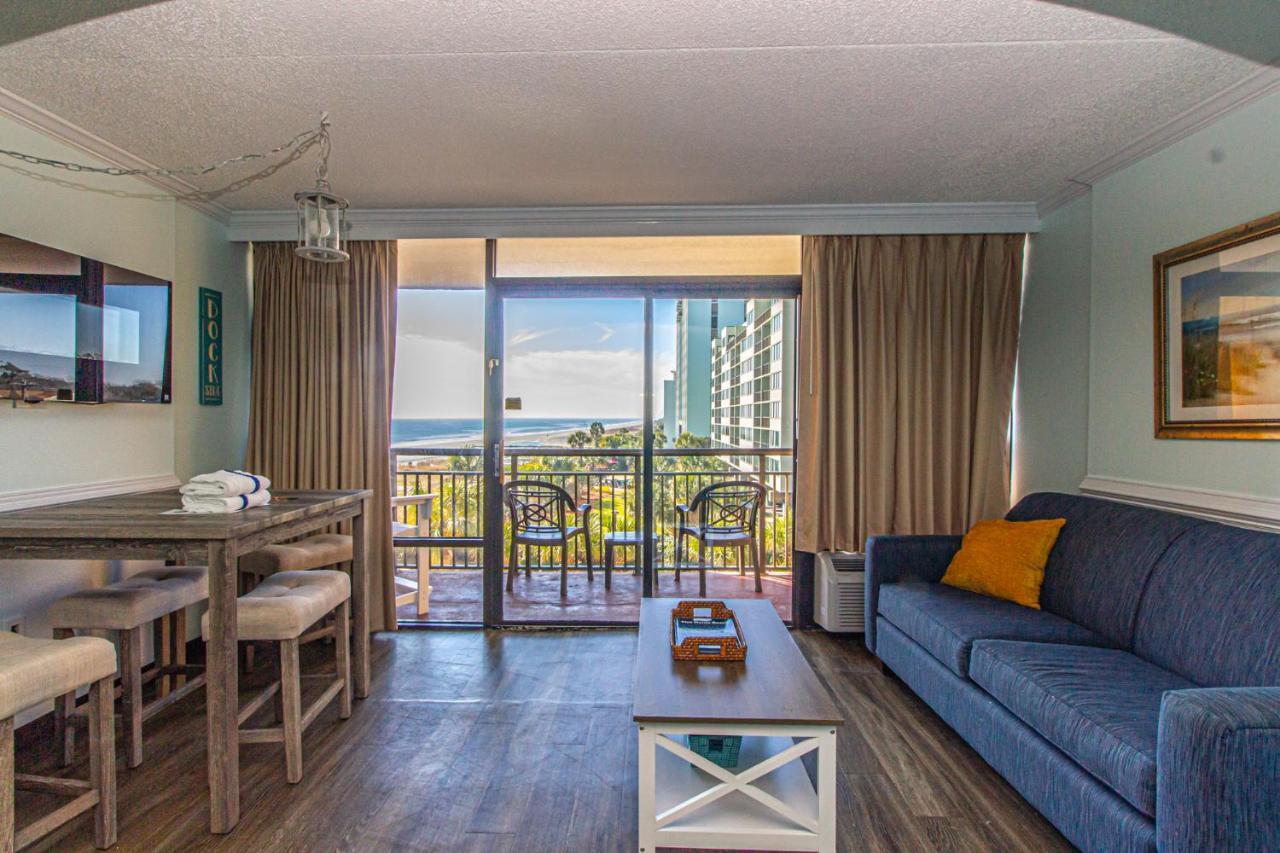 Oversized Ocean View Queen Suite With Beautiful Fireplace And Accents - Sleeps 4 Guests! Мертл-Біч Екстер'єр фото
