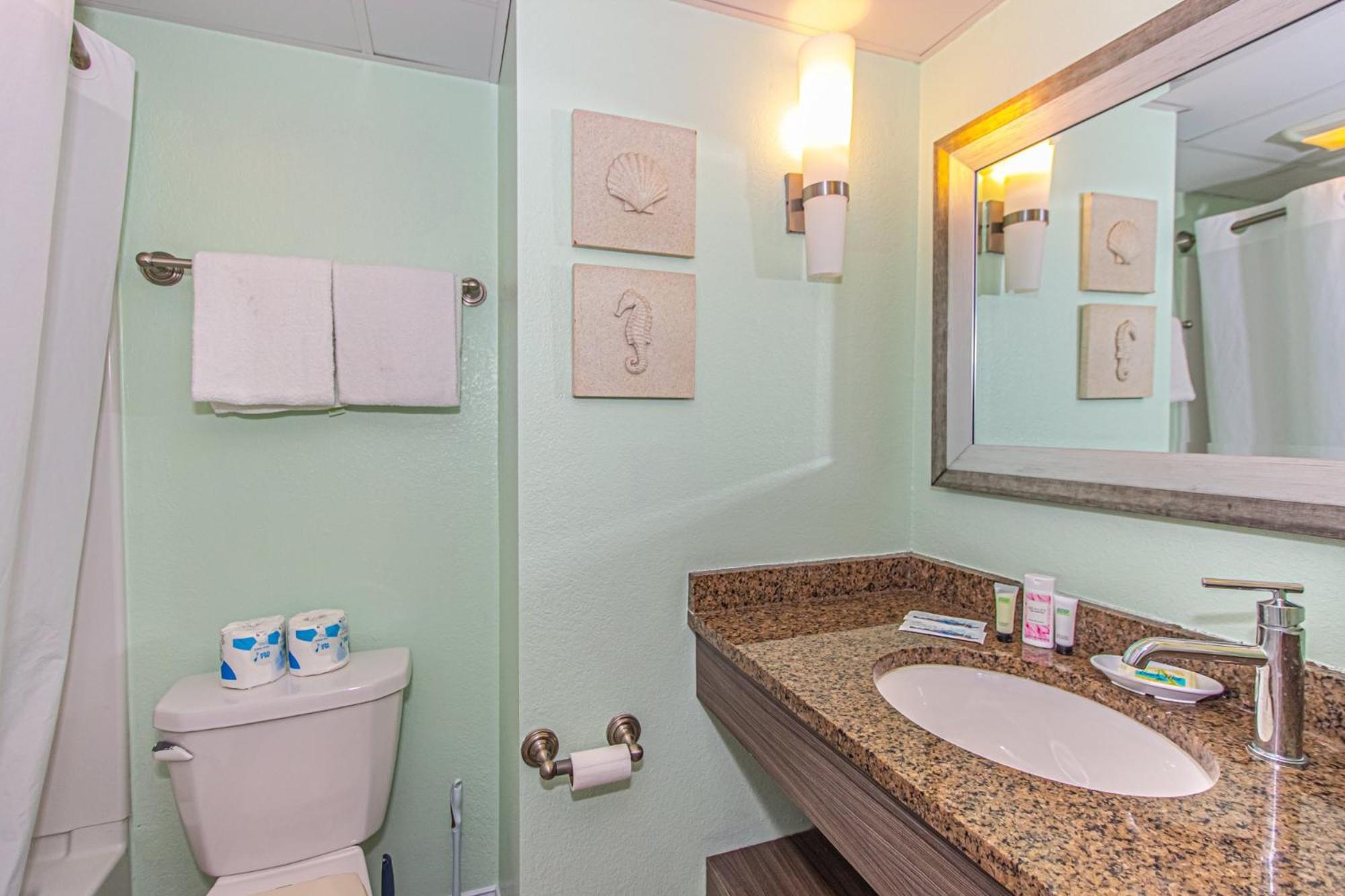 Oversized Ocean View Queen Suite With Beautiful Fireplace And Accents - Sleeps 4 Guests! Мертл-Біч Номер фото